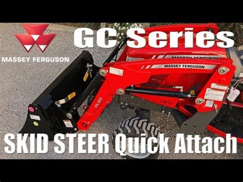 Massey Ferguson GC Series: DL95 Loader Skid Steer Quick